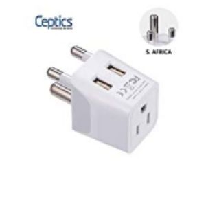 Travel Adapter Plug for South Africa & Botswana